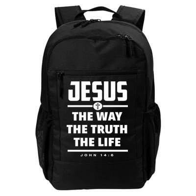 Jesus The Way The Truth The Life Bible Verse Jesus Gift Backpack