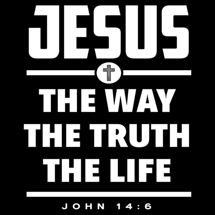 Jesus The Way The Truth The Life Bible Verse Jesus Gift Drawstring Bag