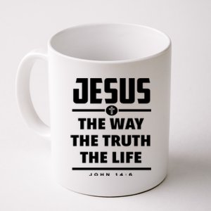 Jesus The Way The Truth The Life Bible Verse Jesus Gift Coffee Mug