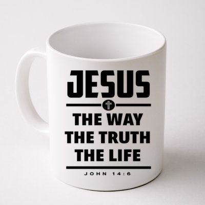 Jesus The Way The Truth The Life Bible Verse Jesus Gift Coffee Mug