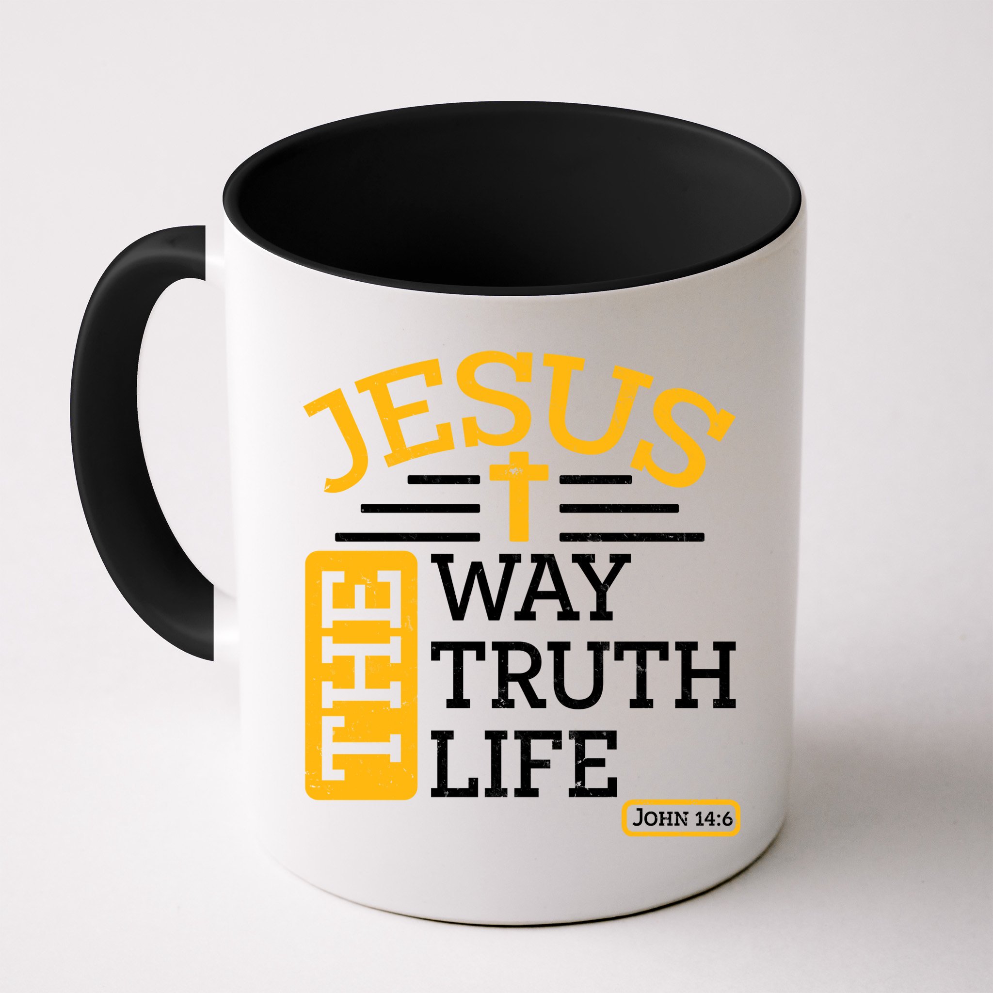 Jesus The Way Truth Life John 14:6 Mug