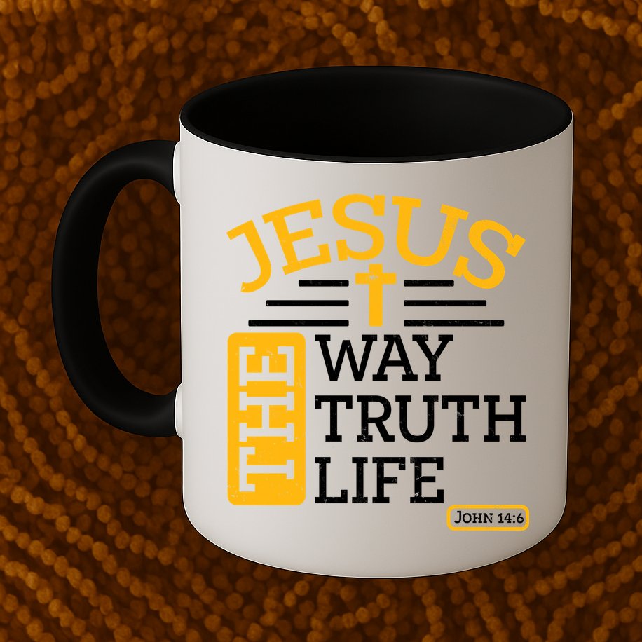 Jesus The Way Truth Life John 14:6 Mug