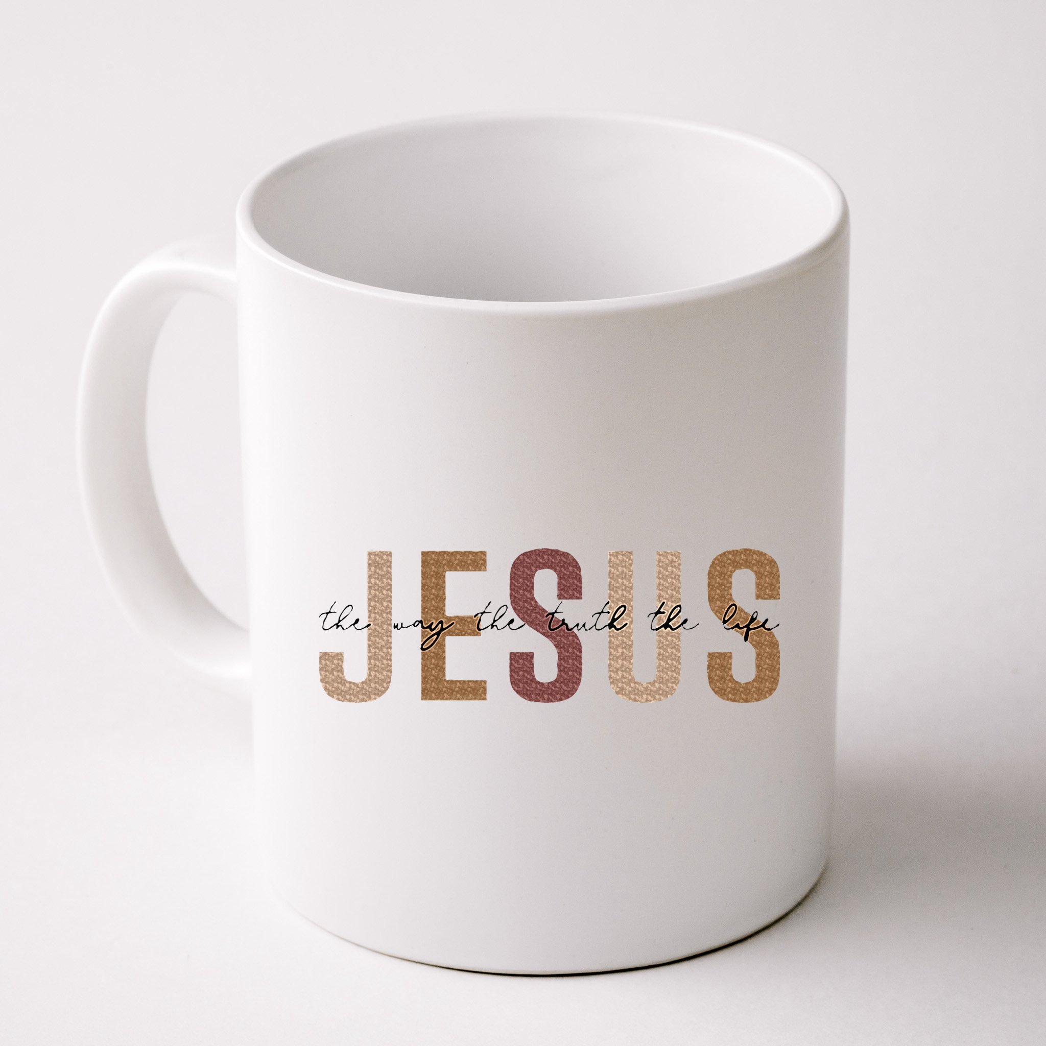 Jesus The Way Truth Life Bible Verse Christian Mug