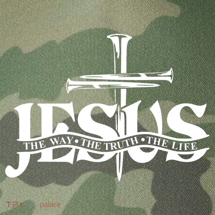 Jesus The Way The Truth The Life With 3 Nails Logo Legacy Tie Dye Trucker Hat
