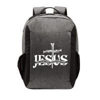 Jesus The Way The Truth The Life With 3 Nails Logo Vector Backpack