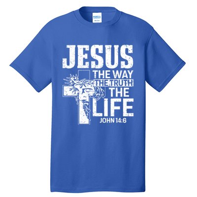 Jesus The Way The Truth The Life Great Gift Tall T-Shirt