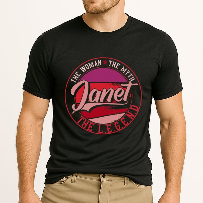 Janet The Woman The Myth The Legend Performance Shirt