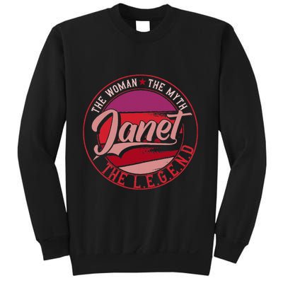 Janet The Woman The Myth The Legend Sweatshirt