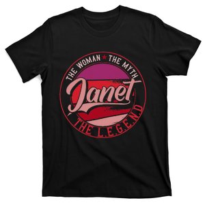 Janet The Woman The Myth The Legend T-Shirt