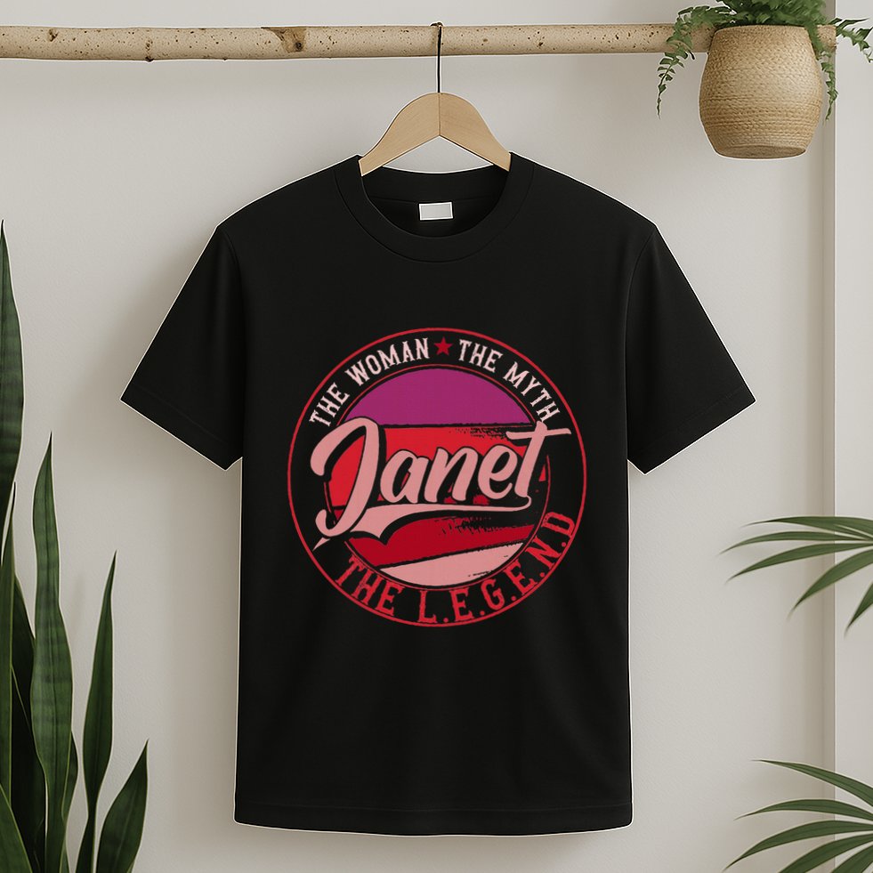 Janet The Woman The Myth The Legend T-Shirt