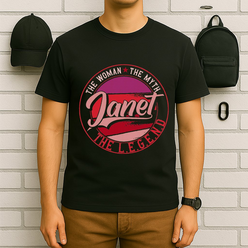 Janet The Woman The Myth The Legend T-Shirt