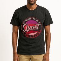 Janet The Woman The Myth The Legend Tall T-Shirt