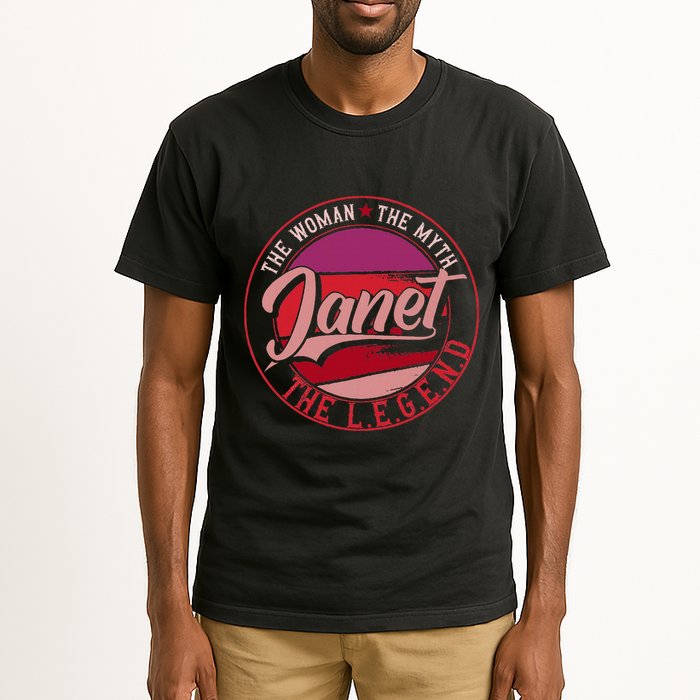 Janet The Woman The Myth The Legend Tall T-Shirt
