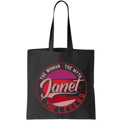 Janet The Woman The Myth The Legend Bag