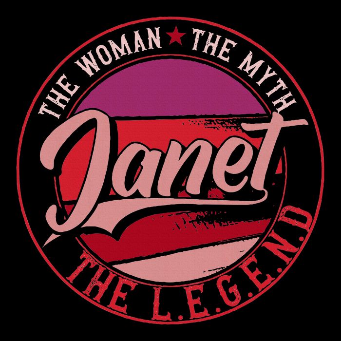 Janet The Woman The Myth The Legend Magnet