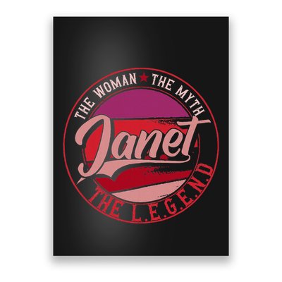 Janet The Woman The Myth The Legend Poster