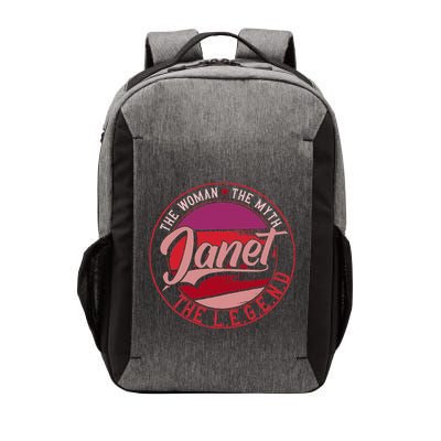 Janet The Woman The Myth The Legend Vector Backpack
