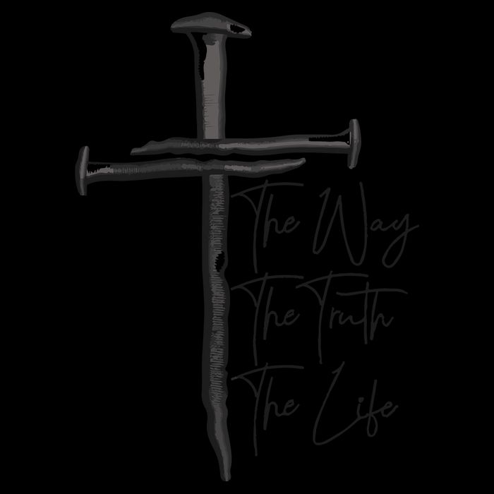 Jesus The Way The Truth The Life Machine Embroidery Jesus Christian 16oz Travel Tumbler