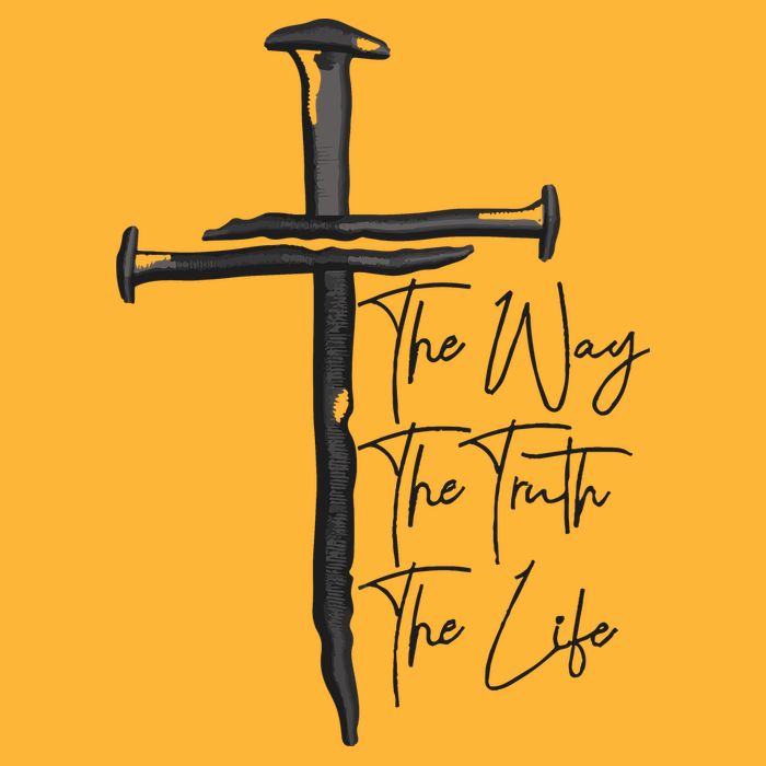 Jesus The Way The Truth The Life Machine Embroidery Jesus Christian Pom Pom 12in Knit Beanie