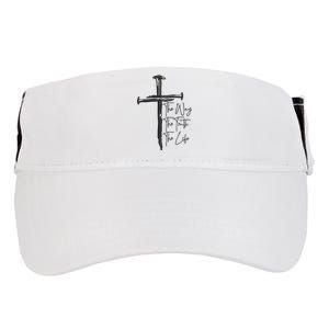 Jesus The Way The Truth The Life Machine Embroidery Jesus Christian Adult Drive Performance Visor