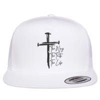 Jesus The Way The Truth The Life Machine Embroidery Jesus Christian Flat Bill Trucker Hat