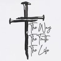 Jesus The Way The Truth The Life Machine Embroidery Jesus Christian Flat Bill Trucker Hat
