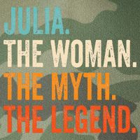 Julia The Woman The Myth The Legend First Name Julia Legacy Tie Dye Trucker Hat