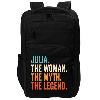 Julia The Woman The Myth The Legend First Name Julia Impact Tech Backpack