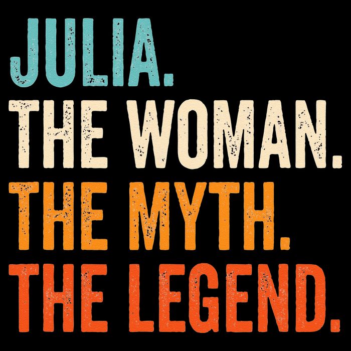 Julia The Woman The Myth The Legend First Name Julia Impact Tech Backpack