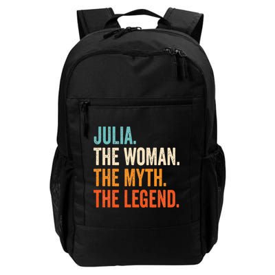Julia The Woman The Myth The Legend First Name Julia Backpack