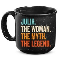Julia The Woman The Myth The Legend First Name Julia 15oz Campfire Ceramic Mug