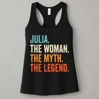 Julia The Woman The Myth The Legend First Name Julia Womens Tank Top