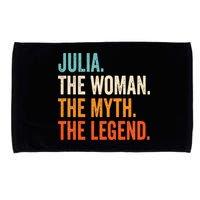 Julia The Woman The Myth The Legend First Name Julia Microfiber Hand Towel