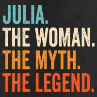 Julia The Woman The Myth The Legend First Name Julia Microfiber Hand Towel