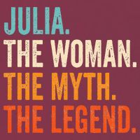 Julia The Woman The Myth The Legend First Name Julia 16oz Travel Tumbler