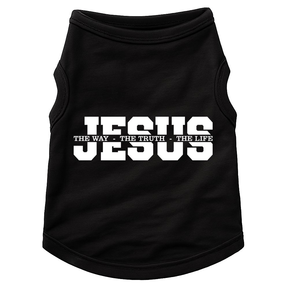 Jesus The Way The Truth The Life Christian Bible Verse Doggie Tank