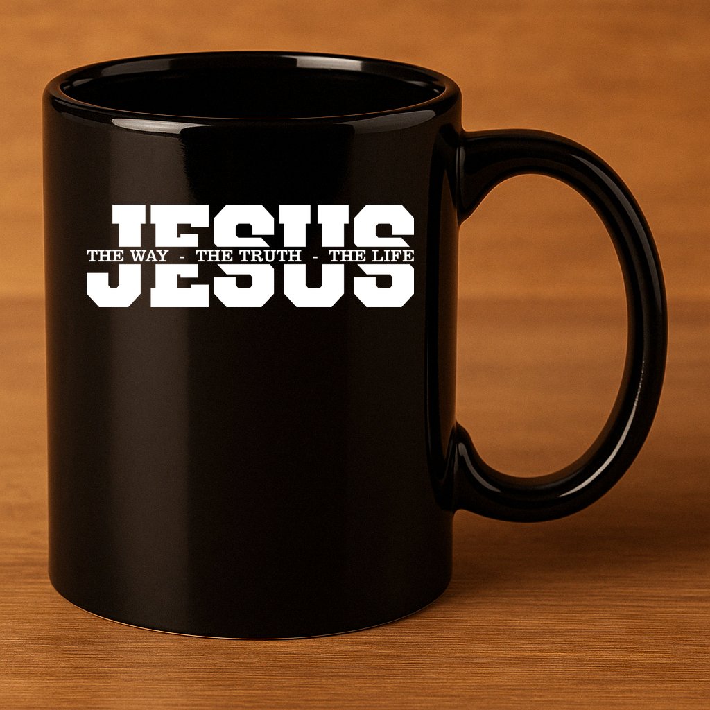 Jesus The Way The Truth The Life Christian Bible Verse 11oz C Handle Ceramic Mug