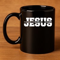 Jesus The Way The Truth The Life Christian Bible Verse 11oz C Handle Ceramic Mug