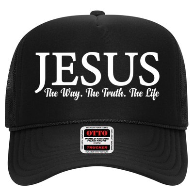 Jesus The Way Truth Life Inspirational Faith Christians Great Gift Hat