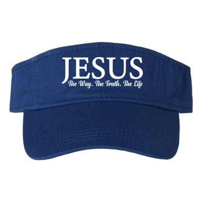Jesus The Way Truth Life Inspirational Faith Christians Great Gift Visor