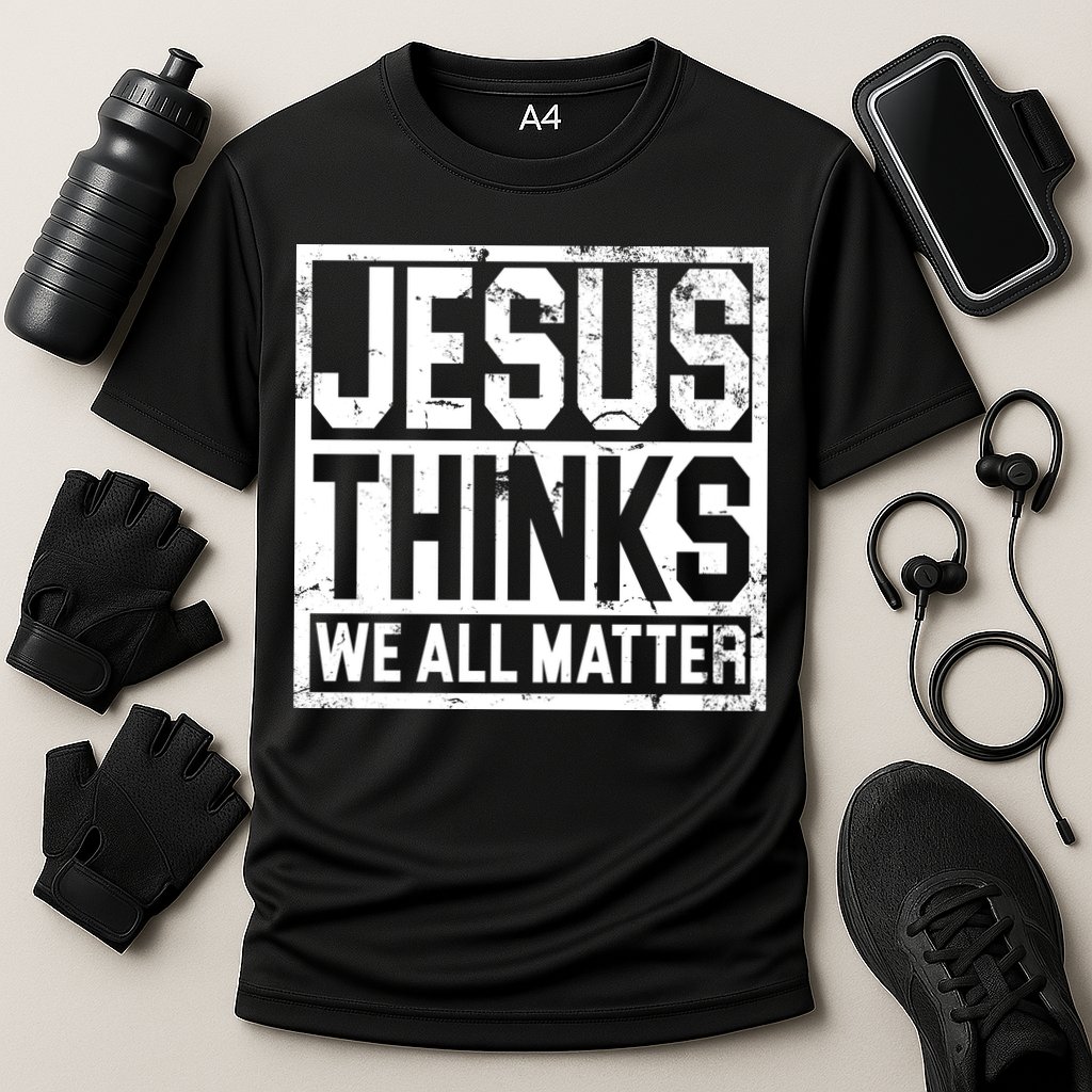 Jesus Thinks We All Matter Performance Shirt