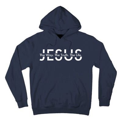 Jesus The Way The Truth The Life Tall Hoodie