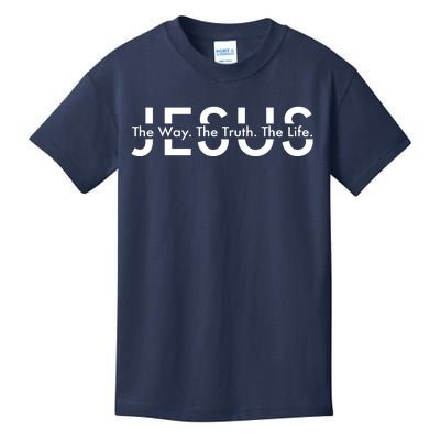 Jesus The Way The Truth The Life Kids T-Shirt