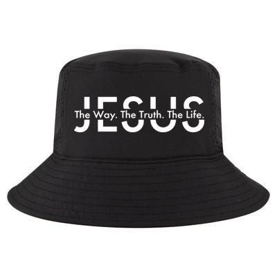Jesus The Way The Truth The Life Cool Comfort Performance Bucket Hat