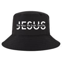 Jesus The Way The Truth The Life Cool Comfort Performance Bucket Hat