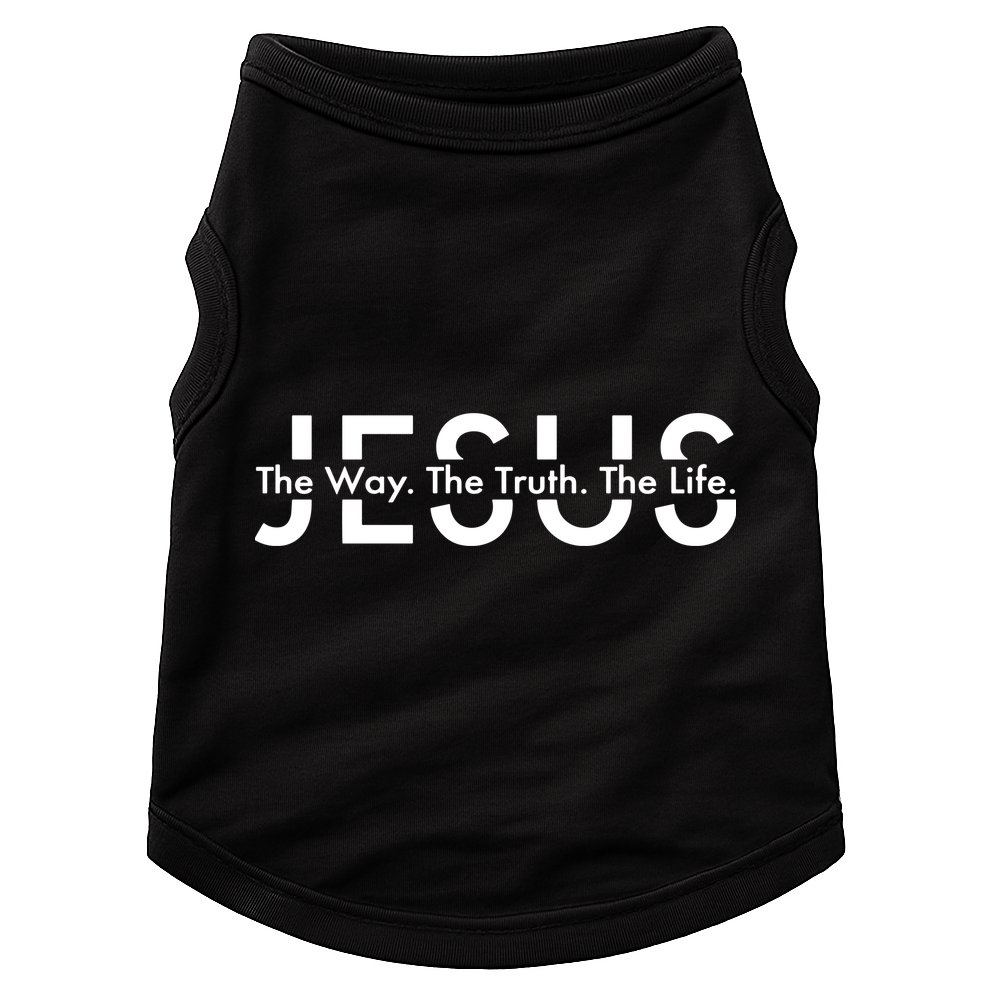 Jesus The Way The Truth The Life Doggie Tank
