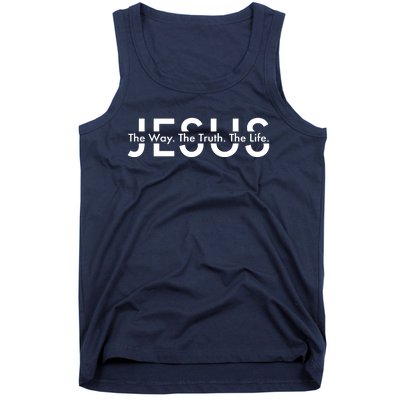 Jesus The Way The Truth The Life Tank Top