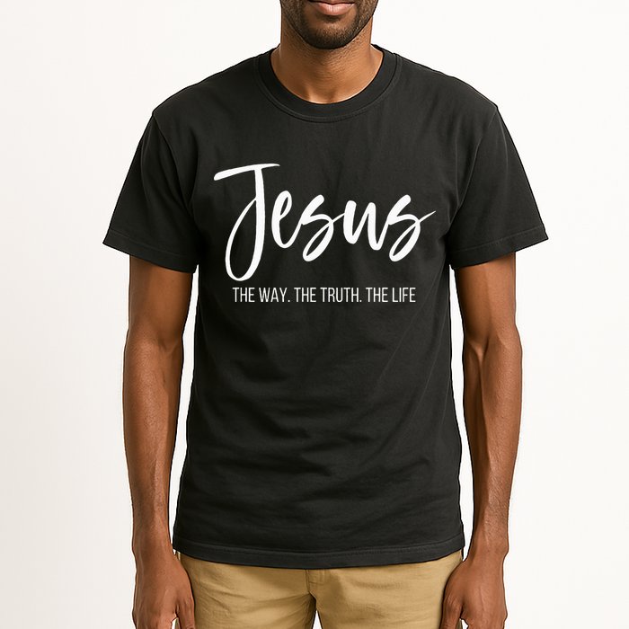 Jesus The Way The Truth The Life Christian Religious Tall T-Shirt