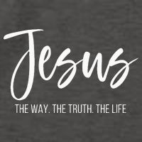 Jesus The Way The Truth The Life Christian Religious Vector Backpack