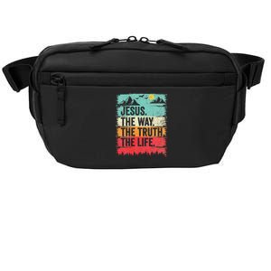 Jesus The Way Truth Life Christian Worship Crossbody Pack